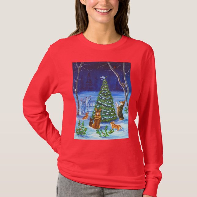 Pembroke Welsh Corgi Tee Shirt (Front)