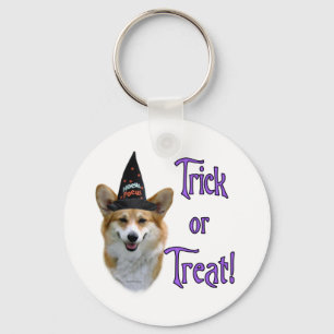 Pembroke Welsh Corgi Trick Key Ring