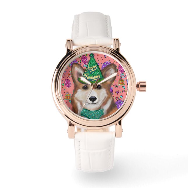 PEMBROKE WELSH CORGI WATCH (Front)