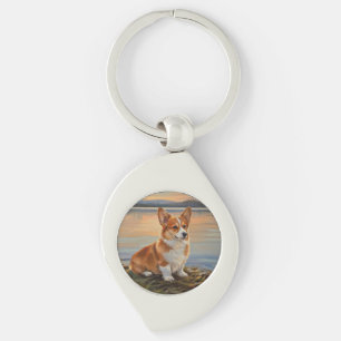 Pembrook Welsh Corgi Key Ring