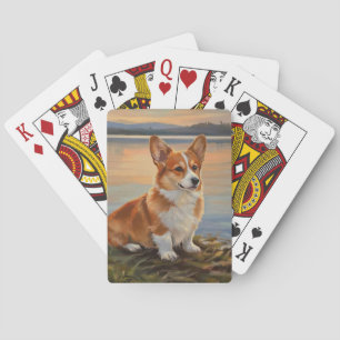 Pembrook Welsh Corgi Playing Cards