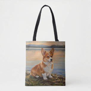Pembrook Welsh Corgi Tote Bag