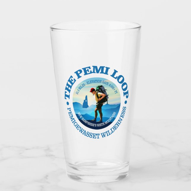 Pemi Loop (Hiker C) Glass (Front)