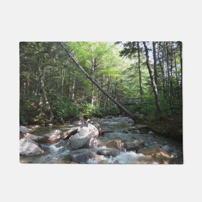 Pemigewasset River Bridge in New Hampshire Doormat (Front)