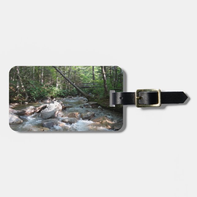 Pemigewasset River Bridge in New Hampshire Luggage Tag (Front Horizontal)