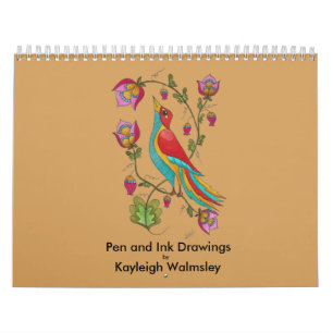 Pen and Ink Calendar