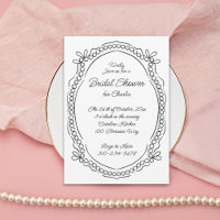 Pen and Ink Ribbons and Pearls Alt Text