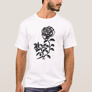 Pen and Ink Rose T-Shirt