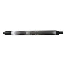 Pen black and silver pattern