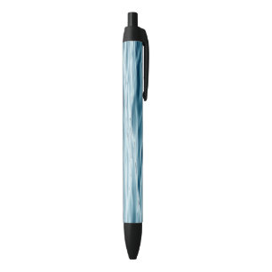 Pen blue and white water pattern