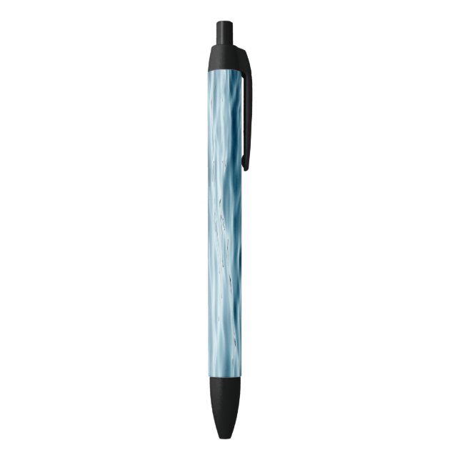 Pen blue and white water pattern (Bottom (Vertical))