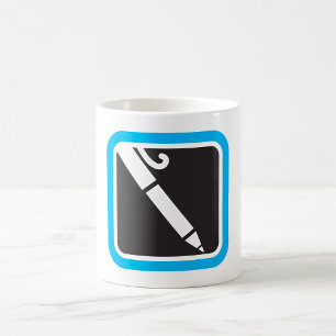 Pen Icon Coffee Mug