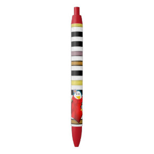 Pen Office and School Pen Penguin Valentine's Day