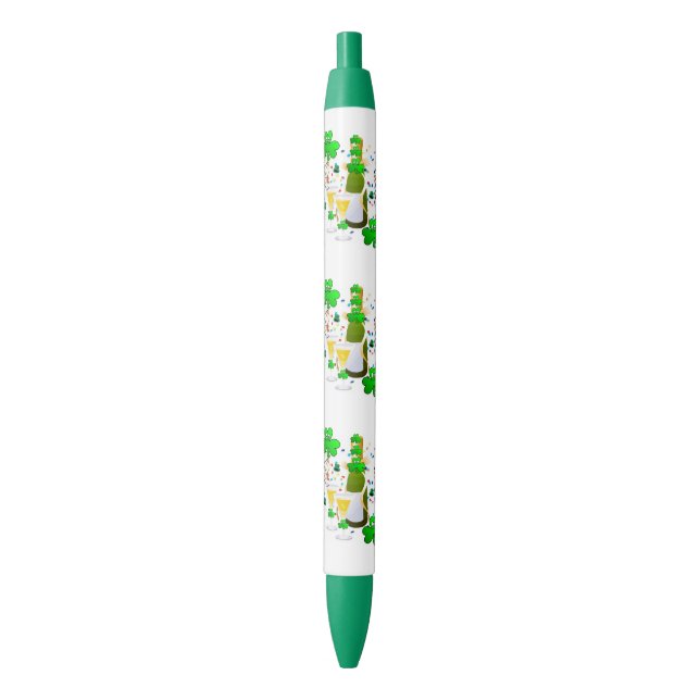 Pen Office and School Pen St. Patrick's Day Wine (Front Vertical)