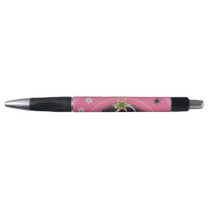 Pen Pink Yellow Star