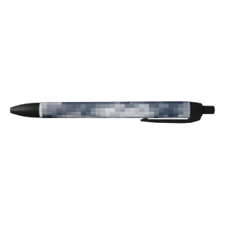 Pen with Pixelated Cloud Design