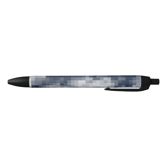 Pen with Pixelated Cloud Design (Bottom)
