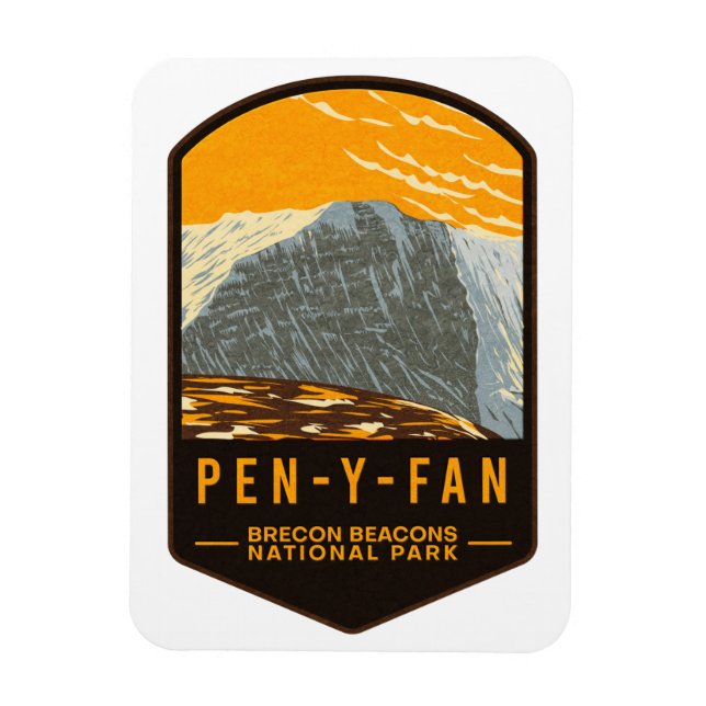 Pen-Y-Fan Brecon Beacons National Park Magnet (Vertical)