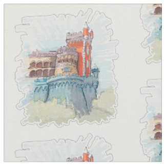 Pena Palace in Sintra, Portugal Fabric
