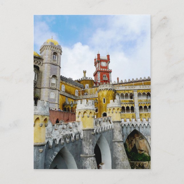 Pena Palace Lisbon Portugal UNESCO heritage Postcard (Front)