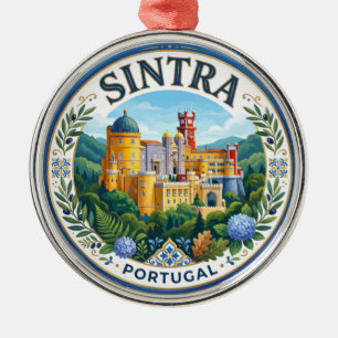 Pena Palace Portugal Metal Tree Decoration