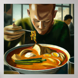 Penang Laksa - Canvas Art Print