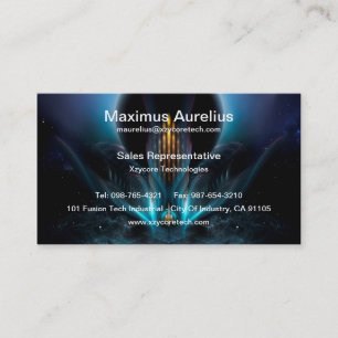 Penapia Fractal Art Business Card