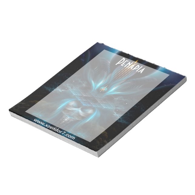 Penapia Fractal Art Notepad (Rotated)