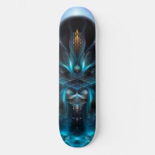 Penapia Fractal Art Skateboard Deck