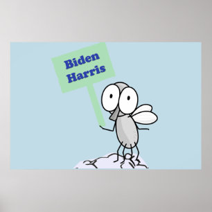 Pence Fly for Biden Harris Poster