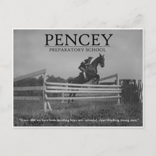 Pencey Hunter Jumper Postcard