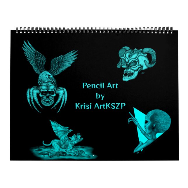 Pencil Art by Krisi ArtKSZP Calendar (Cover)