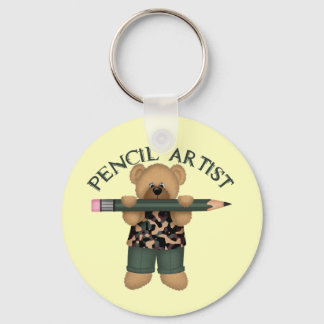 Pencil Artist Key Ring