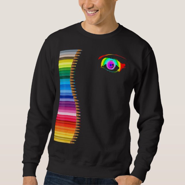 Pencil Artist Sweatshirt (Front)
