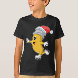 Pencil Christmas Inline skating T-Shirt
