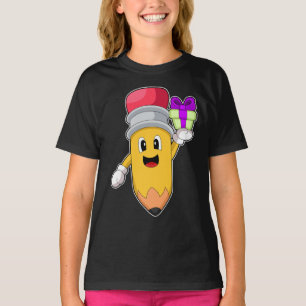 Pencil Christmas Package T-Shirt
