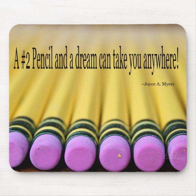 Pencil Dreams Mousepad (Front)