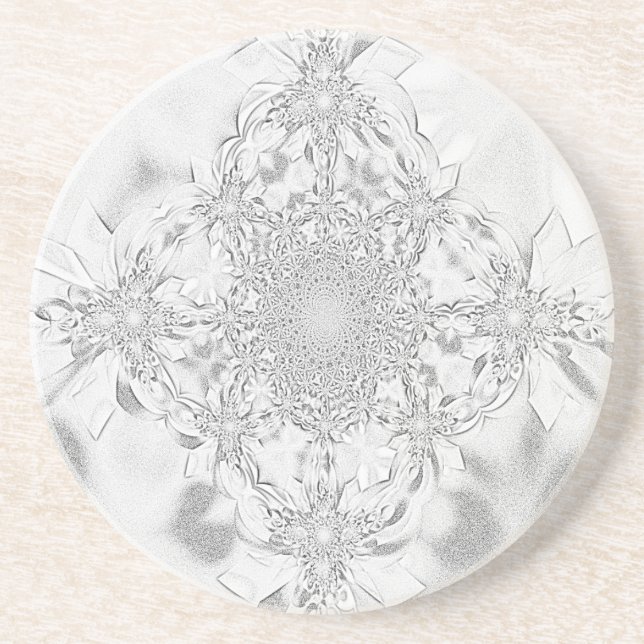 Pencil Grey Coaster (Front)