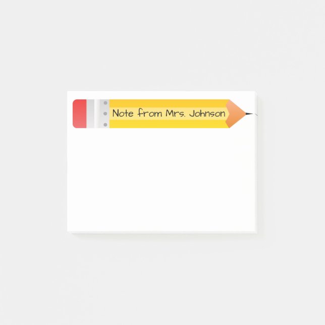 Pencil It In Post-it Notes (Front)