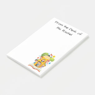 Pencil Play School Desk of Post-it Notes