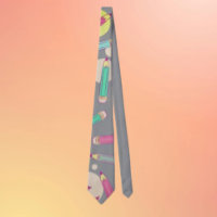 Pencil Precision | Grey Necktie