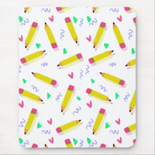 Pencil Preschool Art Teacher Good End of Year Teac Mouse Mat