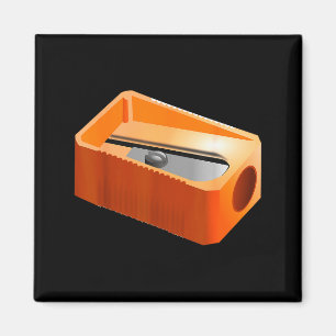 Pencil Sharpener Funny Office School Supplies Cost Magnet
