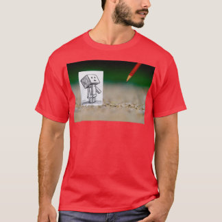 Pencil Vs Camera Arts T-Shirt