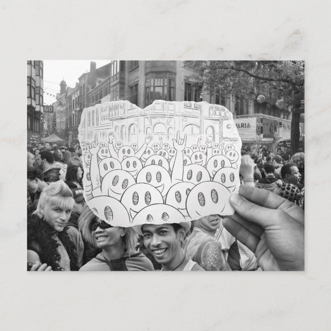 Pencil Vs Camera - Postcard (Front)