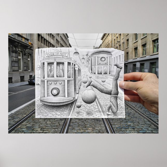 Pencil Vs Camera - This Is Not Gravity Poster (Front)