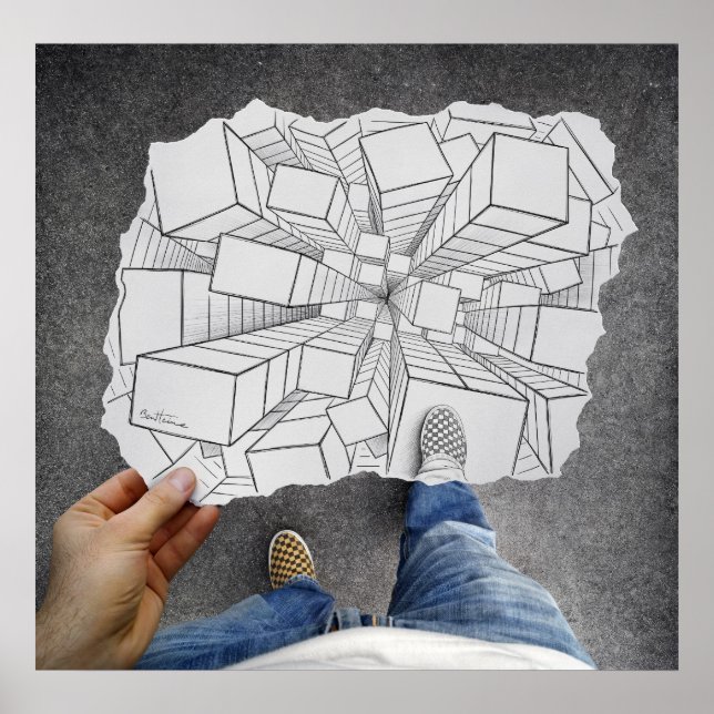 Pencil Vs Camera - Vertigo Poster (Front)