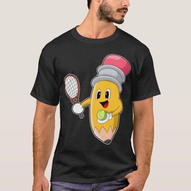 Pencilennisennis Racket Sports family T-Shirt (Front)