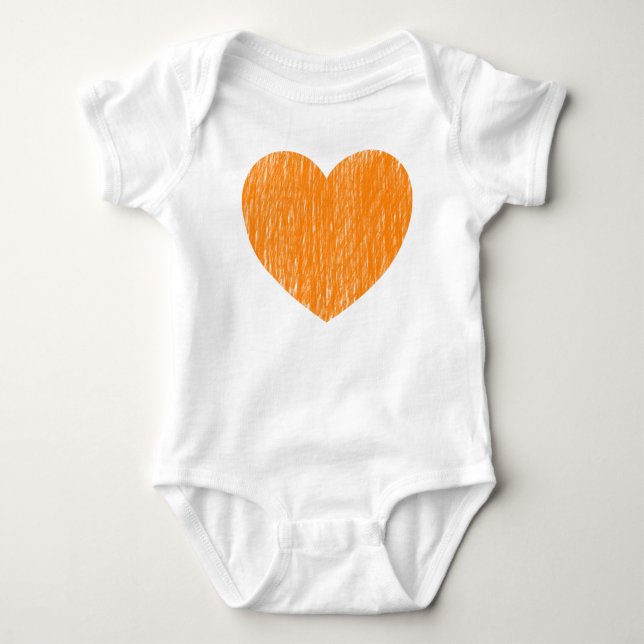 Pencilled in baby bodysuit (Front)