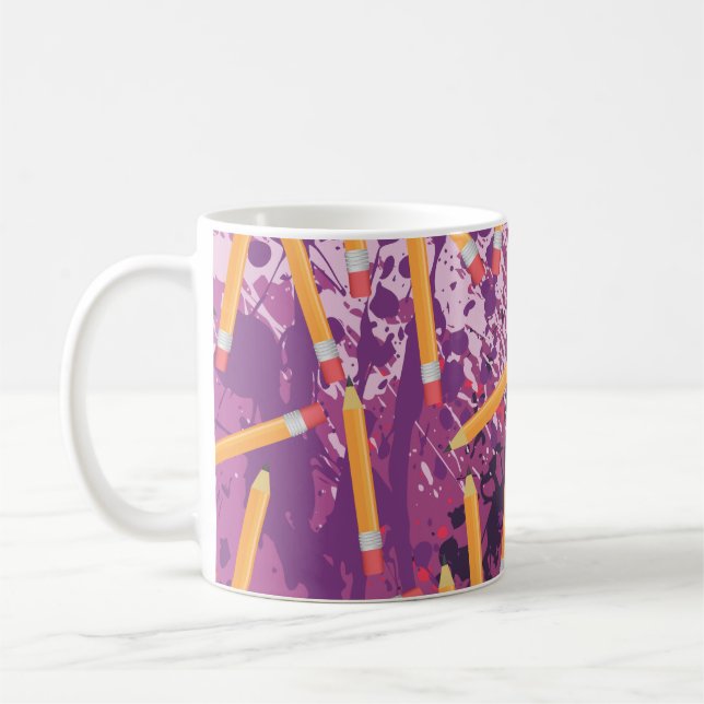 Pencils Coffee Mug (Left)